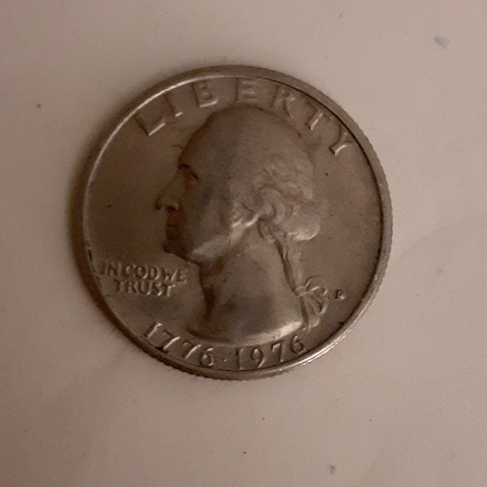 1776-1976-D Bicentennial Clad Drummer Boy Washington Quarter